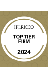 Consistently ranked as a top tier firm by IFLR1000